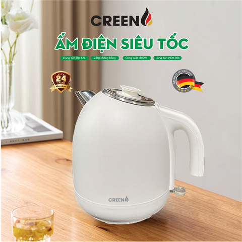 Ấm Điện Siêu Tốc Creen CR-SW17C