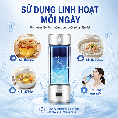 Máy tạo nước Hydrogen Creen CR-H2MN