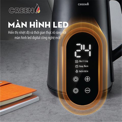 Ấm Điện Siêu Tốc Creen CR-SW17B
