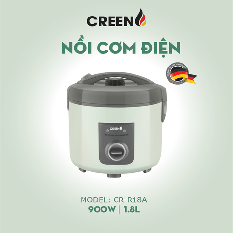 Nồi cơm điện 1.8L Creen CR-R18A