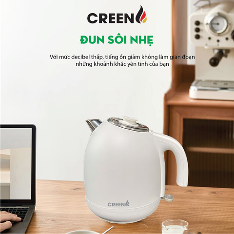Ấm Điện Siêu Tốc Creen CR-SW17C