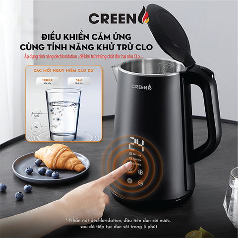 Ấm Điện Siêu Tốc Creen CR-SW17B