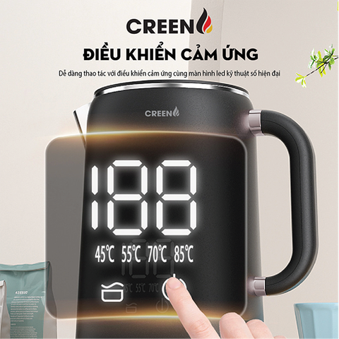 Ấm Điện Siêu Tốc Creen CR-SW17A