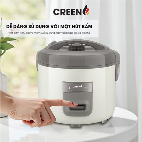 Nồi cơm điện 1,8L Creen CR-R18B