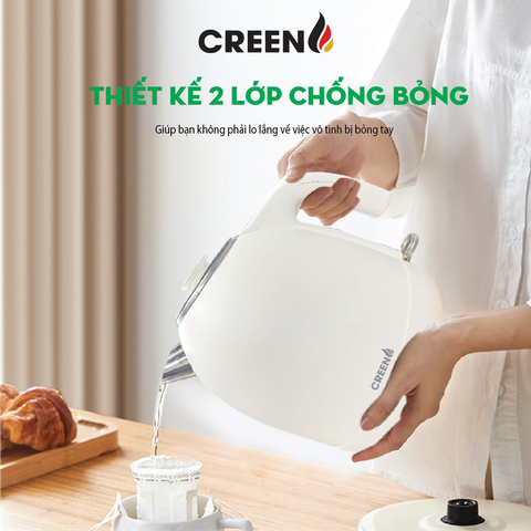 Ấm Điện Siêu Tốc Creen CR-SW17C