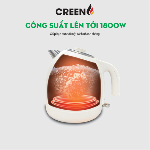 Ấm Điện Siêu Tốc Creen CR-SW17C