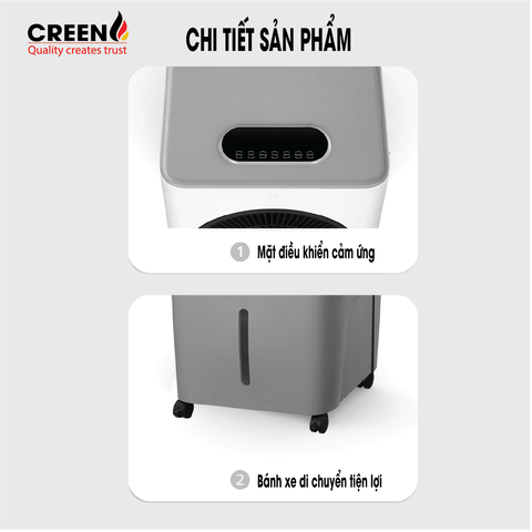 Máy Làm Mát Không Khí Creen CR-FC42DT