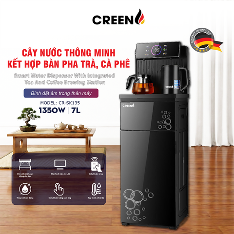 Cây nước thông minh kết hợp bàn trà pha cà phê Creen CR-SK135