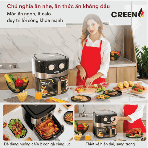 Nồi chiên không dầu Creen NC-105