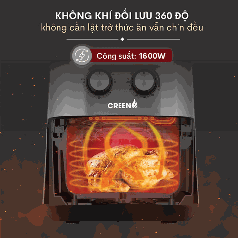 Nồi chiên không dầu Creen NC-105