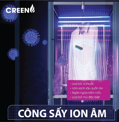 Máy sấy quần áo CREEN CR-TS160