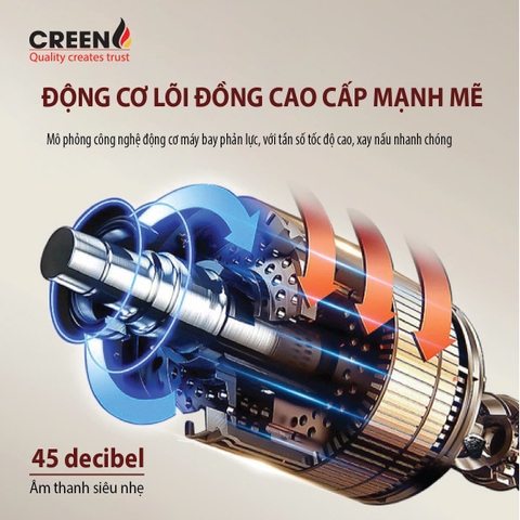 Máy làm sữa hạt Đa năng CR-600