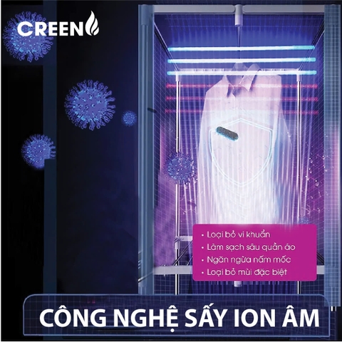 Máy sấy quần áo CREEN CR-TSC25