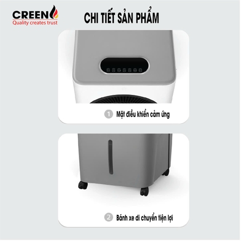 Máy làm mát không khí CREEN CR-CF42DT