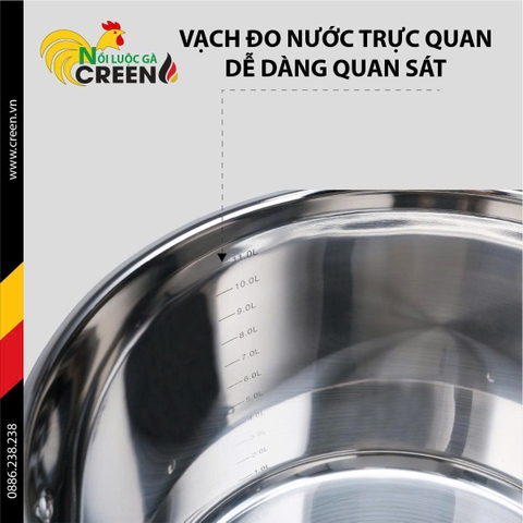 Nồi luộc gà 32cm Creen CR-S32