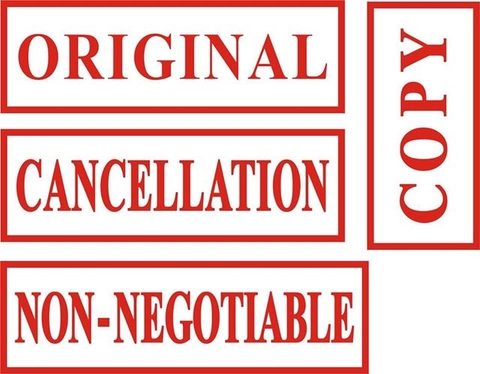 Mẫu con dấu tiếng Anh thông dụng cực đẹp