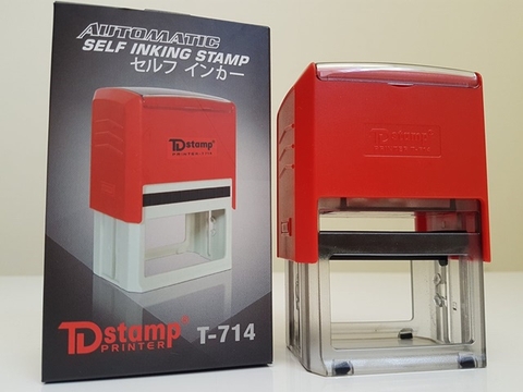 Hộp dấu chữ nhật tự động T-714