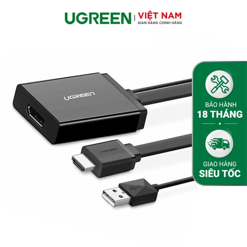 Cáp chuyển đổi HDMI to DisplayPort hỗ trợ 4K MM107 50cm 40238