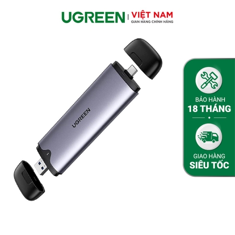 UGREEN USB-C+USB-A M.2 M-Key Hard Drive Enclosure 10G 70532
