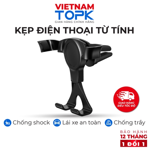 Giá Đỡ Điện Thoại TOPK D12 Từ Tính Tiện Lợi Cho Xe Hơi