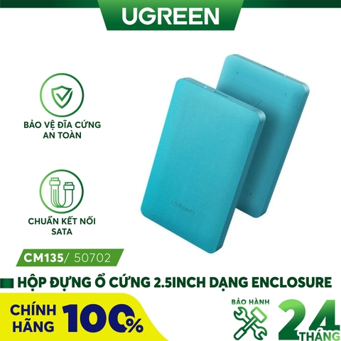 2.5'' SATA Hard Drive Enclosure Xanh 50702