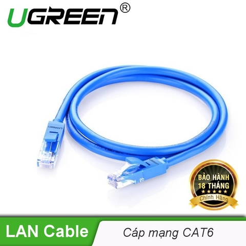 Dây cáp mạng bấm sẵn 2 đầu Cat6 UTP Patch Cords 0.5M 20157