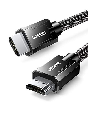 UGREEN HDMI M/M Zinc Alloy Braided Flat Cable 1m 20220