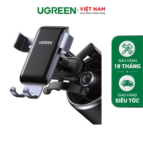 UGREEN Gravity Phone Holder for Round Air Vent 30401