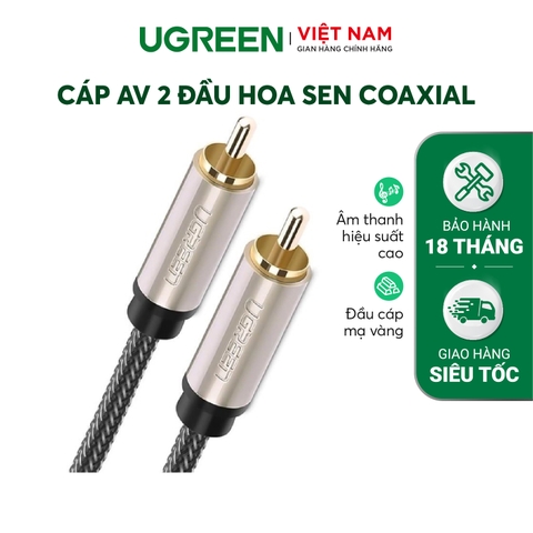Dây AV hoa sen Coaxial 75OHM dùng cho subwoofer AV133 10M 20742