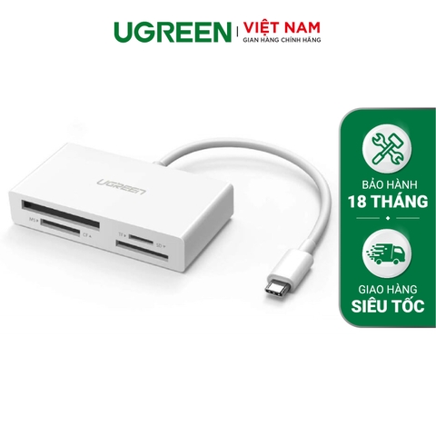 Bộ chuyển đổi Type-C sang đầu đọc thẻ 3.0 TF/SD/CF/MS） 15cm 40444