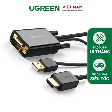 VGA+USB to HDMI male to male cable MM120 30840