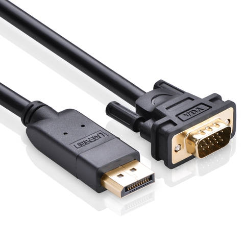 Dây chuyển đổi DisplayPort to VGA hỗ trợ phân giải 1920x1200 DP105 1M 10246