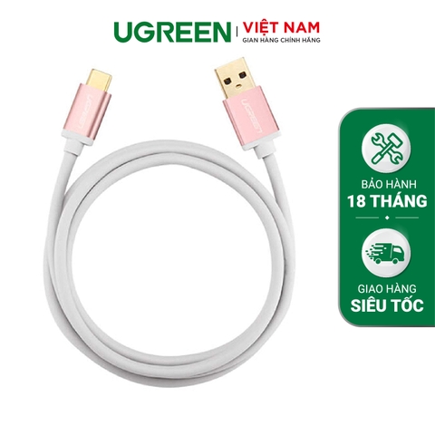 USB 3.0 to USB-C cable 1m Rose Gold 30538