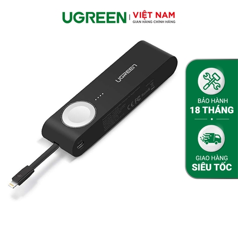Ugreen Apple Iwatch Power Bank Đen 20844