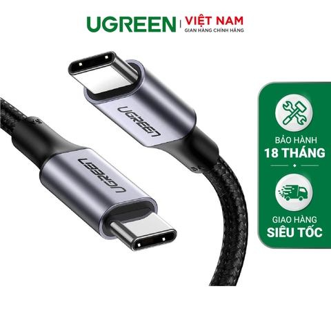 UGREEN USB-C Cable Aluminum Case with Braided US316 90120