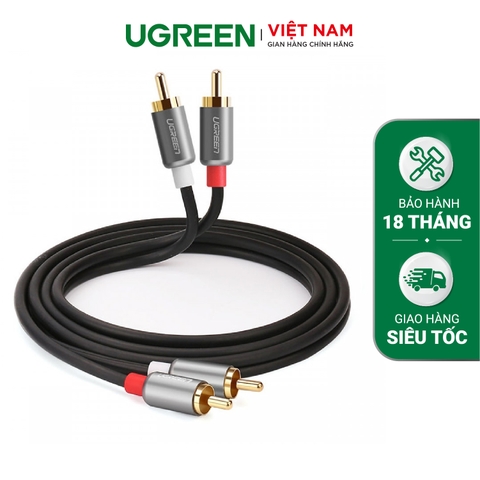 2RCA male to 2RCA male cable 1.5M 30804