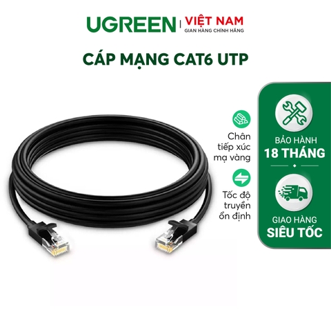 Cat 6 Copper-clad aluminum Flat Cable 0.5M 50172