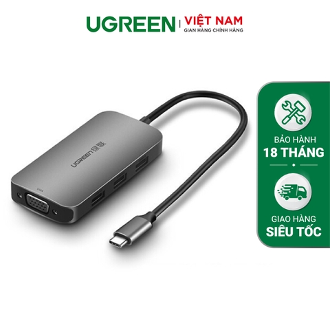 Type C to VGA +USB 3.0*3 Converter CM136 50210