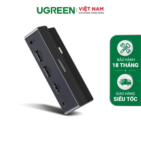 UGREEN 5-in-1 USB-C Do... HDMI, 3.5mm Audio Port New CM317 70688