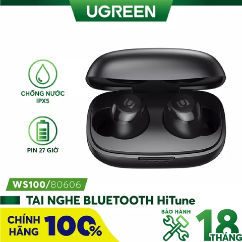 UGREEN HiTune True Wireless Stereo Earbuds WS100 SBC/AAC/aptX WS100 80606