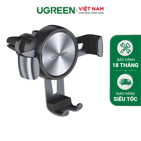 Giá kẹp điện thoại gắn khe gió ô tô màu xám Gray 50565