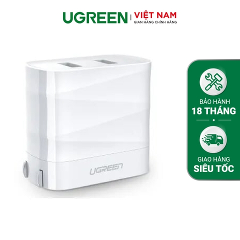 Dual USB 3.1A Charger White 50955