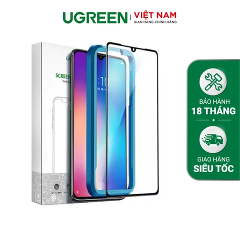 UGREEN Curve Edge Full Coverage HD Protective Film with Easy Install Kit for Xiaomi 8 (2-Pack) Default Title 70366