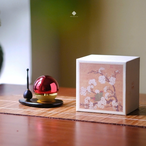 Quà tặng chuông Ngọc hưởng âm màu đỏ