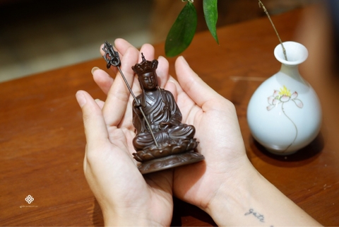 Tượng đồng Địa Tạng 11cm
