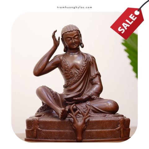 Tượng đồng Milarepa 21cm