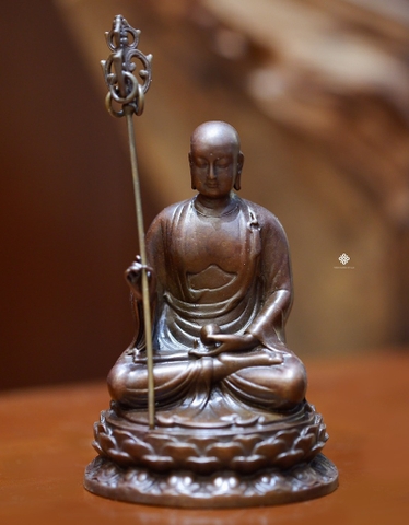 Tượng đồng Địa Tạng 9cm