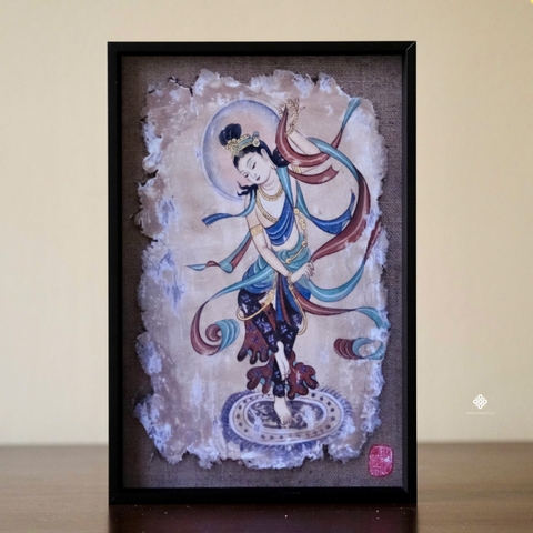 Tranh thiên nữ như ý 20x30cm