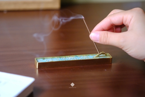 Lư đồng thanh thủy xông nhang trầm