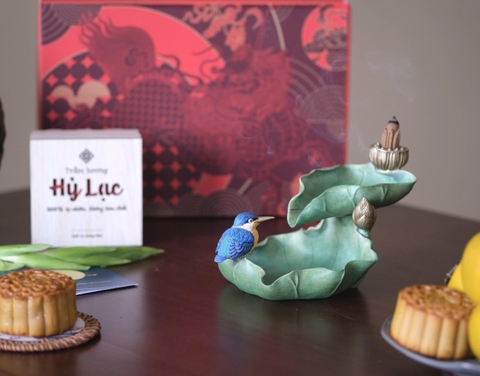 Bộ quà tặng thưởng trầm Họa Liên